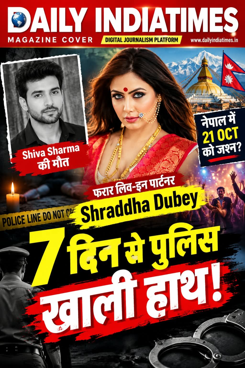 EXCLUSIVE CRIME: Shiva Sharma की मौत, फरार लिव-इन पार्टनर Shraddha Dubey का नेपाल में 21 OCT को जश्न? 7 दिन से पुलिस खाली हाथ!