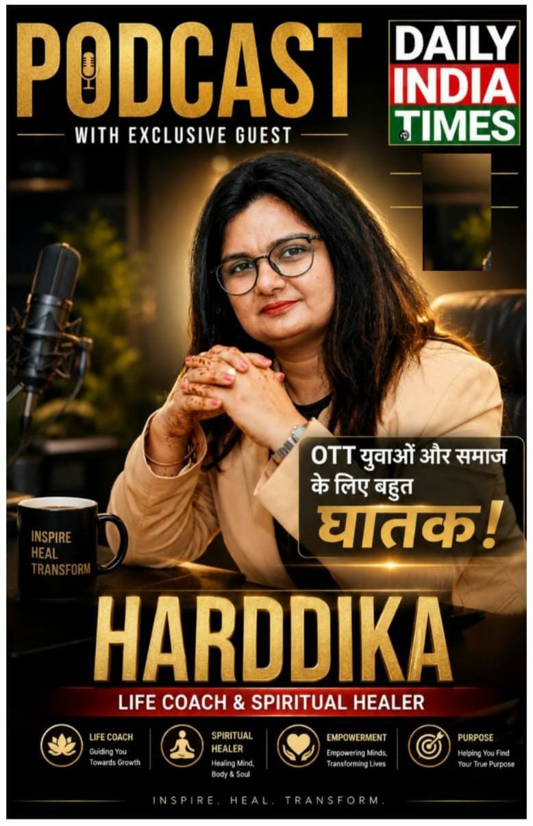 EXCLUSIVE PODCAST WITH HARDDIKA: NLP से मिलती है लाइफ बदलने की दिशा और महिलाओं को आगे बढ़ने के लिए सही सलाह और हिम्मत जरूरी