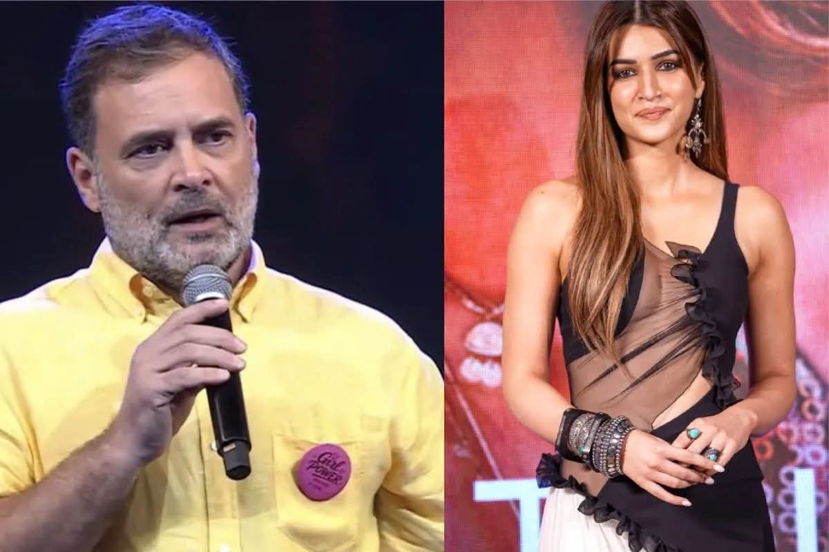 बॉलीवुड और राजनीति: कृति सेनन के आउटफिट पर बवाल, राहुल गांधी बोले- ‘महिलाओं को ट्रोल करना बंद करें’